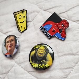 SOLD •4/$20• Pins